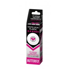 BUTTERFLY R40+ ITTF APPROVED 3 STAR BALL (pack of 3)